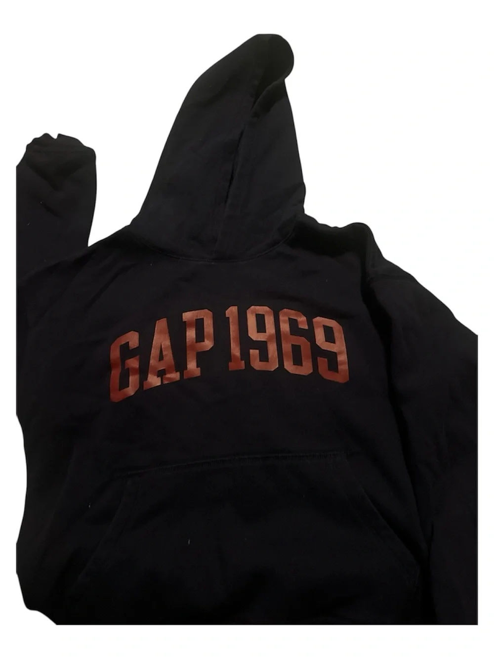 GAP Navy Hoodie with Rust Red